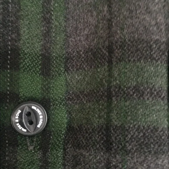 Wilder & Sons flannel button down NEVER WORN sz XL - Picture 4 of 5